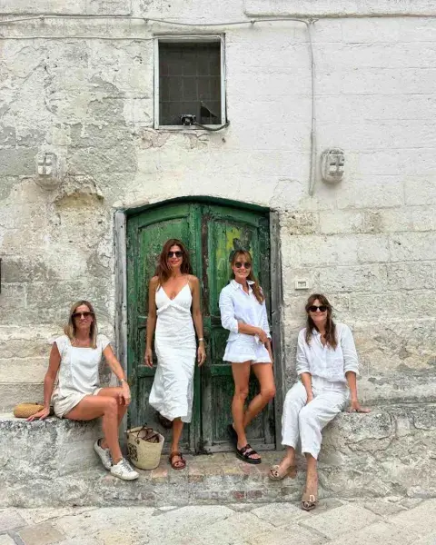 Juliana Awada vestida de blanco Juliana Awada vestida de blanco