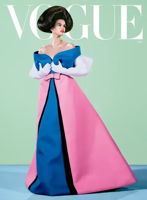 Foto de Kaia Gerber en Vogue. Foto de Kaia Gerber en Vogue.