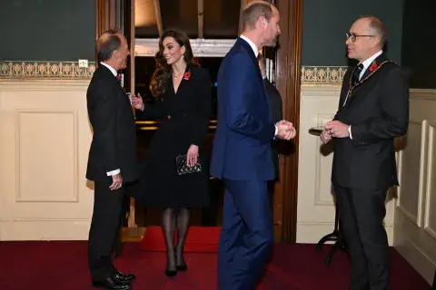 Kate Middleton en el Royal Albert Hall, el 9 de noviembre de 2024. Kate Middleton en el Royal Albert Hall, el 9 de noviembre de 2024.