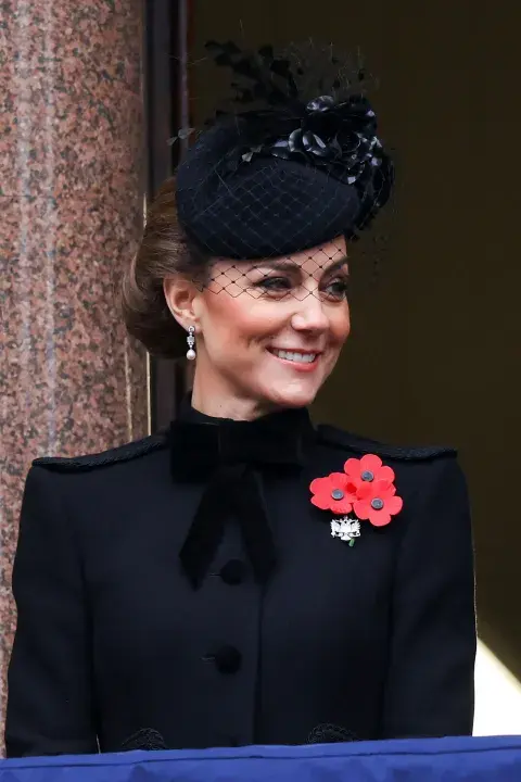 Kate Middleton el 10 de noviembre de 2024. Kate Middleton el 10 de noviembre de 2024.