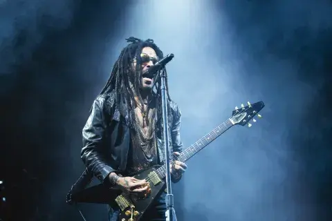Lenny Kravitz en el Movistar Arena, en Argentina Lenny Kravitz en el Movistar Arena, en Argentina