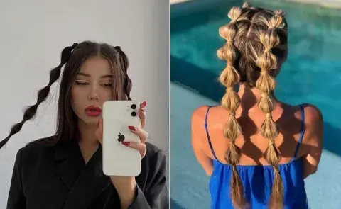 “Bubble ponytail”- peinados “Bubble ponytail”- peinados