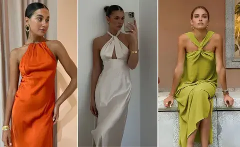 Vestidos cuello halter Vestidos cuello halter