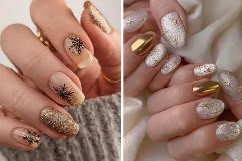 En plata, glitter y dorado: estrellas por doquier En plata, glitter y dorado: estrellas por doquier