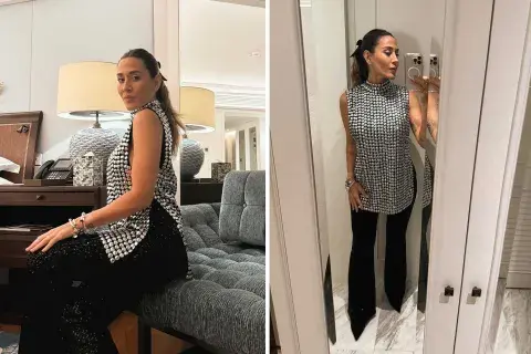 Jimena Barón con un look de Mono Fuk Jimena Barón con un look de Mono Fuk
