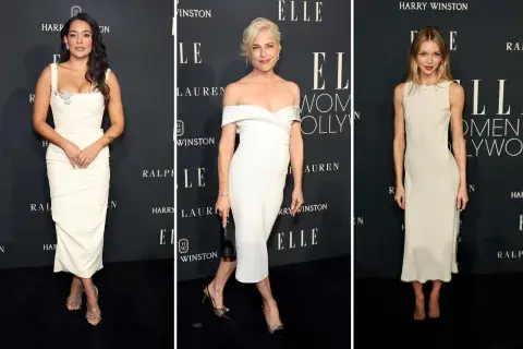 Los looks total white, otra propuesta clásica y acertada Los looks total white, otra propuesta clásica y acertada