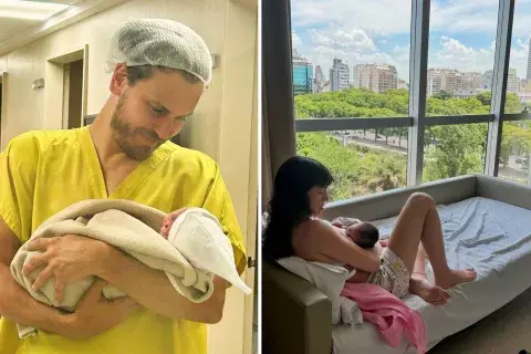 Cande Vetrano y Andrés Gil fueron padres de un niño Cande Vetrano y Andrés Gil fueron padres de un niño