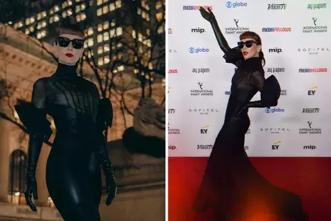 Natalia Oreiro llegó a la red carpet de los premios Emmy internacional con una propuesta de moda que logró acaparar todas las miradas Natalia Oreiro llegó a la red carpet de los premios Emmy internacional con una propuesta de moda que logró acaparar todas las miradas