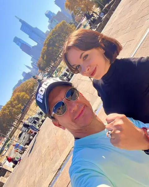 Nico Vázquez y Dai Fernández en Filadelfia. Nico Vázquez y Dai Fernández en Filadelfia.