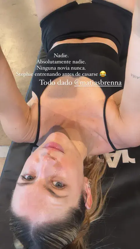 Foto de Stephanie Demner en el gimnasio. Foto de Stephanie Demner en el gimnasio.