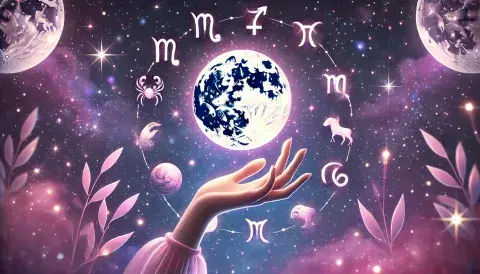 La rueda zodiacal, con los símbolos de los 12 signos astrales. La rueda zodiacal, con los símbolos de los 12 signos astrales.