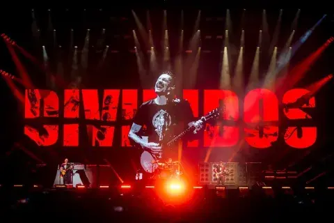 Foto de la banda Divididos. Foto de la banda Divididos.