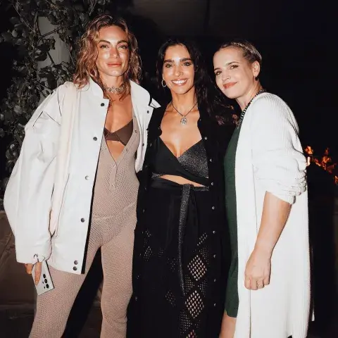 El look de Emilia Attias, Gabriela Sari y Sabrina Garciarena en Punta del Este. El look de Emilia Attias, Gabriela Sari y Sabrina Garciarena en Punta del Este.