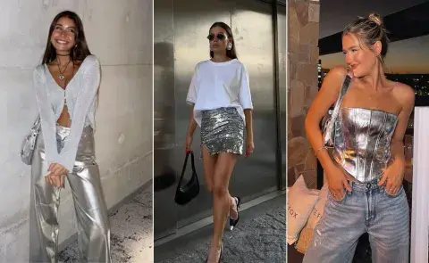 looks en plateado looks en plateado