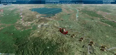 Imagen de Santa Tracker.