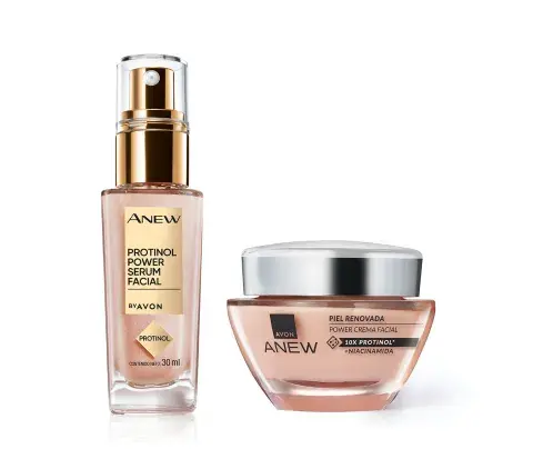 Set de Sérum Facial y Crema Facial, Anew de Avon Set de Sérum Facial y Crema Facial, Anew de Avon