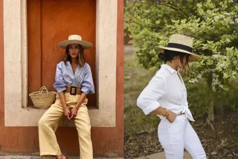 El sombrero de mimbre es el accesorio por excelencia de este verano El sombrero de mimbre es el accesorio por excelencia de este verano
