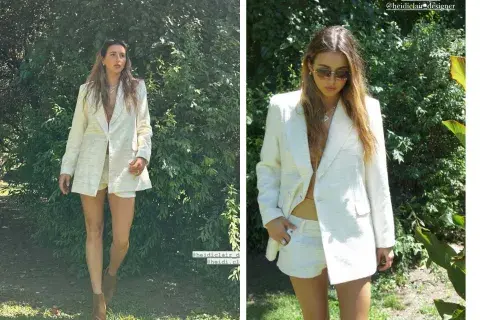 Mia Cambiaso con un look bien juvenil Mia Cambiaso con un look bien juvenil
