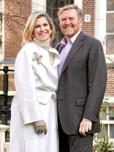 Máxima Zorreguieta con su esposo. Máxima Zorreguieta con su esposo.