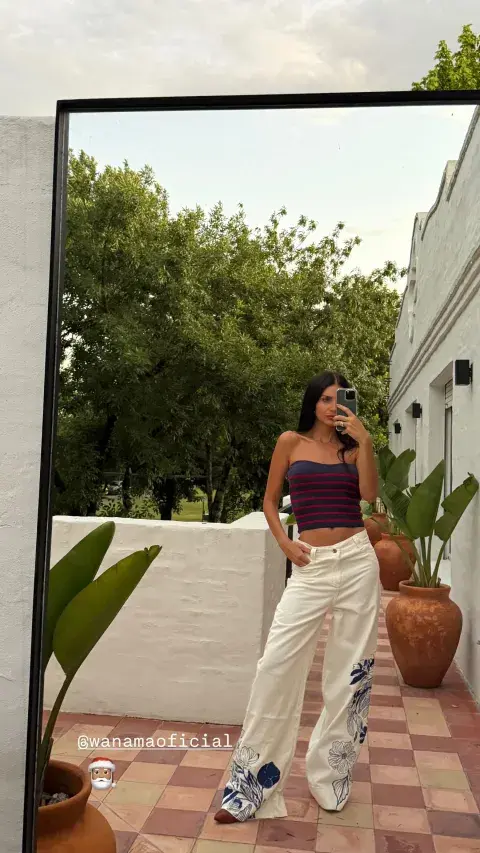El look de Zaira Nara en la Nochebuena de 2024. El look de Zaira Nara en la Nochebuena de 2024.