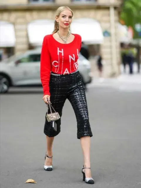 Los pantalones capri regresan a full en 2025 Los pantalones capri regresan a full en 2025