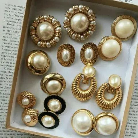 Aros de perla Aros de perla