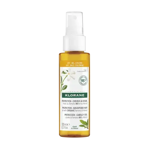 Un aceite protector de rayos UV para el cabello