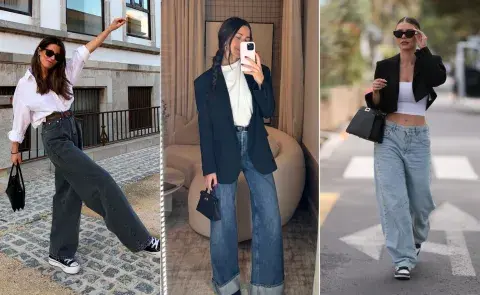 tres mujeres usando jeans tres mujeres usando jeans