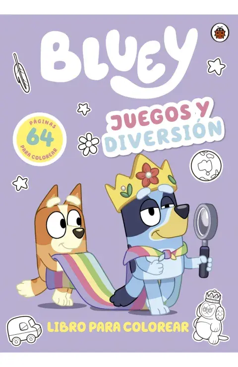 Bluey: juegos y diversión es un libro ideal para los más chiquitos Bluey: juegos y diversión es un libro ideal para los más chiquitos