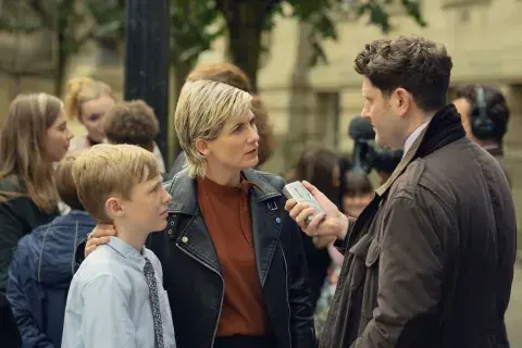 Imagen de la serie británica de Netflix, Ciudad tóxica. Imagen de la serie británica de Netflix, Ciudad tóxica.