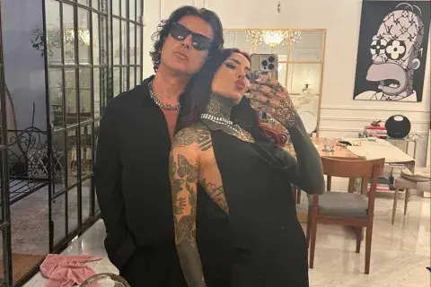 Cande Tinelli y Coti Sorokin en sus buenos tiempos Cande Tinelli y Coti Sorokin en sus buenos tiempos