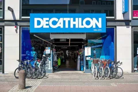 Un local de Decathlon Un local de Decathlon