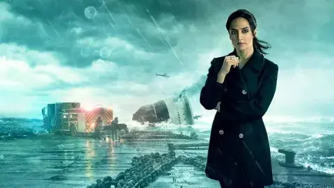 Arte de la serie Departure, vuelo 716. Arte de la serie Departure, vuelo 716.