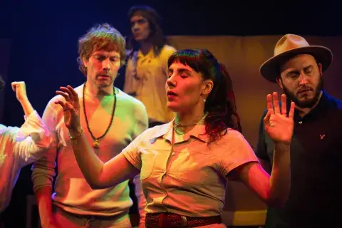 Una escena de "Imagen Velada" Una escena de "Imagen Velada"
