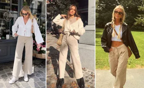 Jeans en color tendencia Jeans en color tendencia