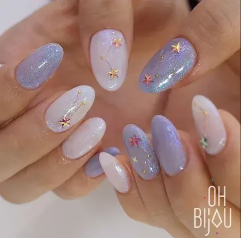 Uñas galaxy