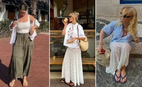 Looks con ojotas Looks con ojotas