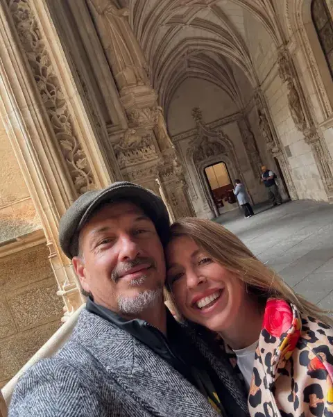 Flor Bertotti y Federico Amador también pasearon por toledo, España Flor Bertotti y Federico Amador también pasearon por toledo, España