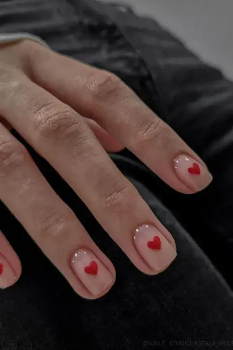 uñas de san valentín uñas de san valentín