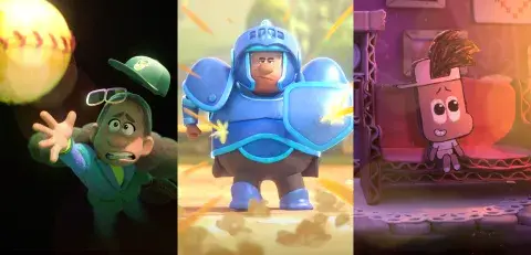 Imagen de la serie de Pixar Ganes o Pierdas. Imagen de la serie de Pixar Ganes o Pierdas.