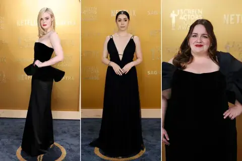 Elle Fanning, Cristin Milioti y Jessica Gunning. Elle Fanning, Cristin Milioti y Jessica Gunning.