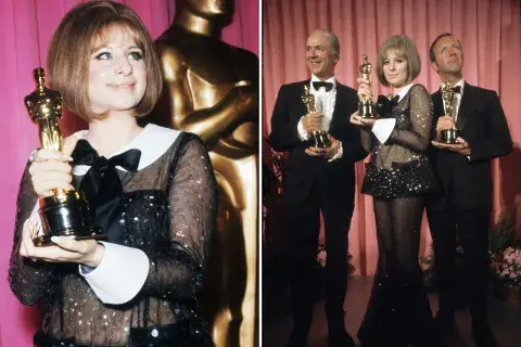 Barbra Streisand en los Premios Oscar de 1969. Barbra Streisand en los Premios Oscar de 1969.