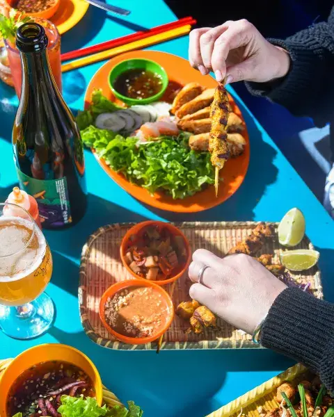 comida asiática