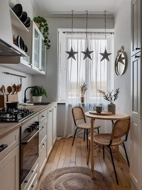 Foto de una cocina. Foto de una cocina.