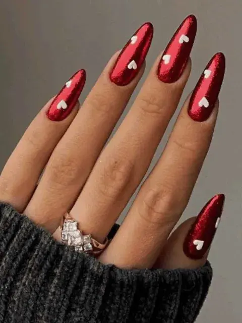 Con glitter y corazones, una idea válida ahora que se viene San Valentín Con glitter y corazones, una idea válida ahora que se viene San Valentín