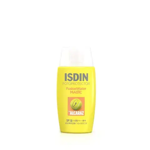 FUSION WATER MAGIC BY ALCARAZ SPF 50 DE ISDIN FUSION WATER MAGIC BY ALCARAZ SPF 50 DE ISDIN