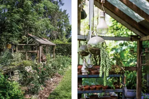 En La Flor Azul, Paquita encontró su lugar en el mundo, y descubrió que su alma de jardinera había permanecido latente mientras se dedicaba a ser madre, al diseño de moda y a la decoración.