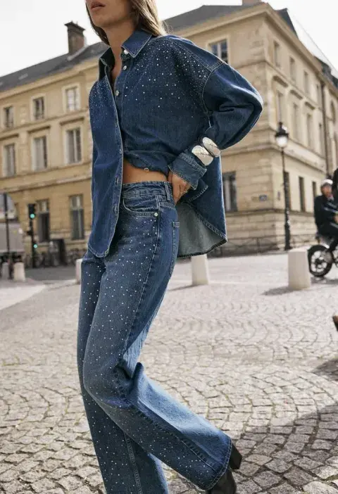 jeans con brillos jeans con brillos
