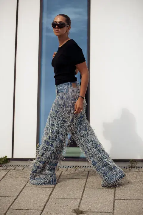 jeans con brillos jeans con brillos