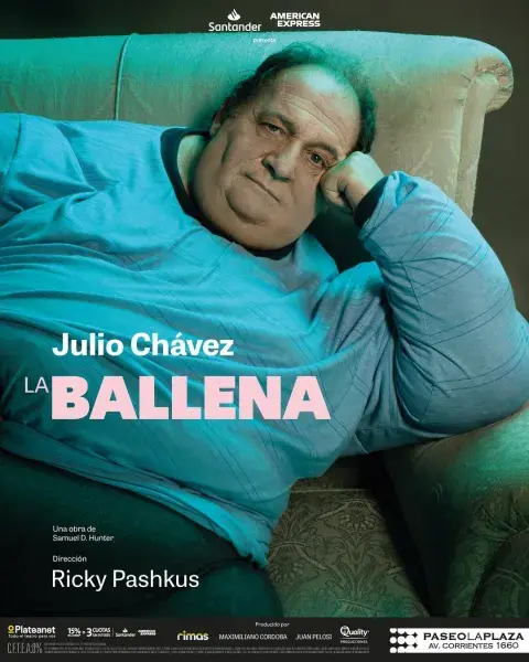 Afiche de la obra "La ballena" Afiche de la obra "La ballena"